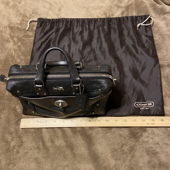 Coach metallic crossbody/clutch - Picture 11 of 13